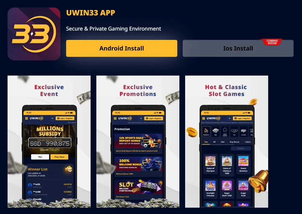 Uwin33 App – Play Anytime, Anywhere Online Uwin33 App – Play Anytime, Anywhere