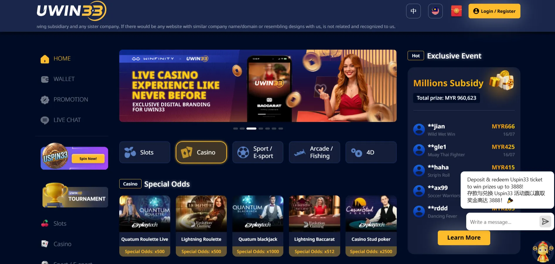 Explore Uwin33 Online Slot Games and Promotions Explore Uwin33 Slot Games and Promotions
